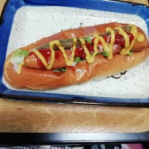 【簡単】定番ホットドッグ